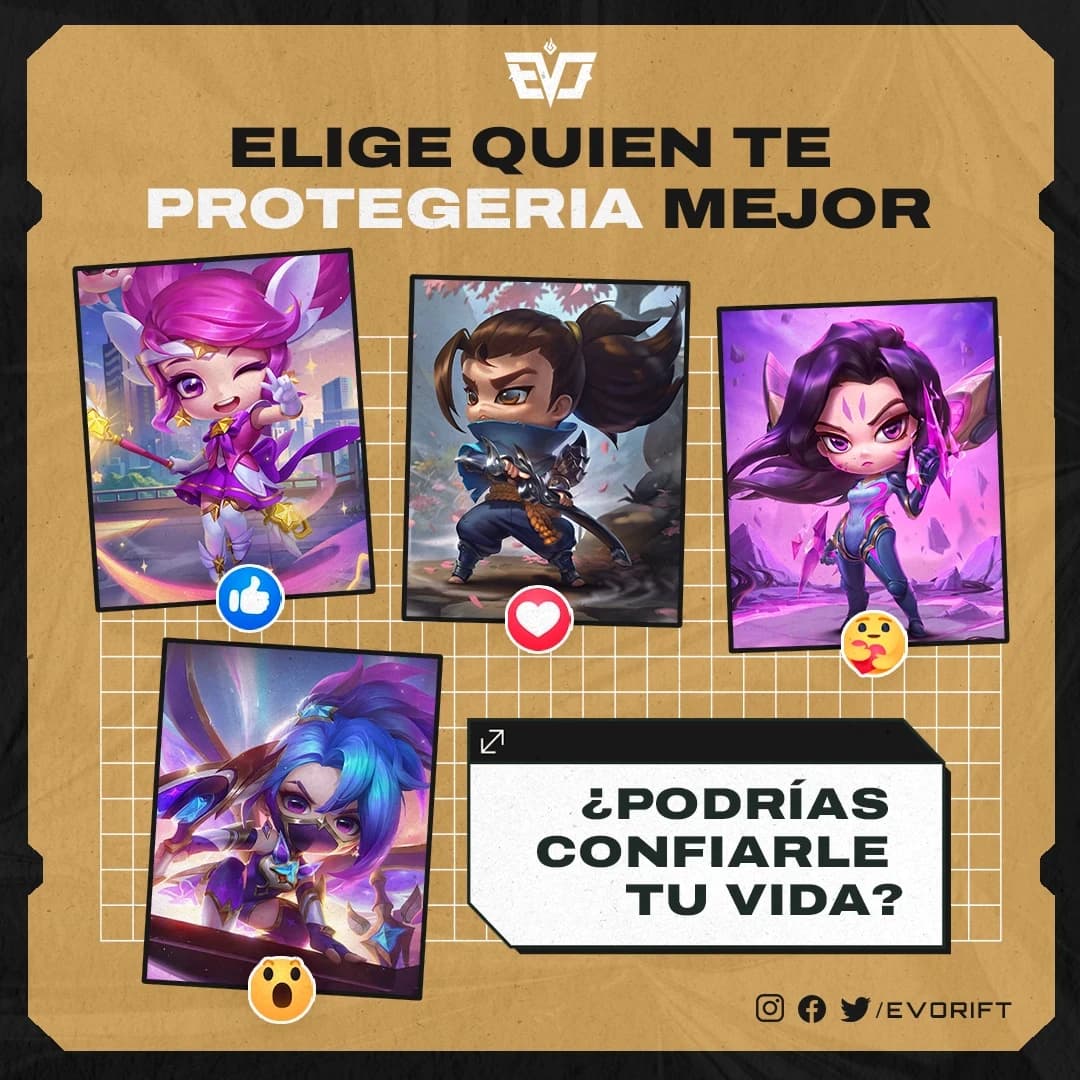 Redes sociales · EVO Rift