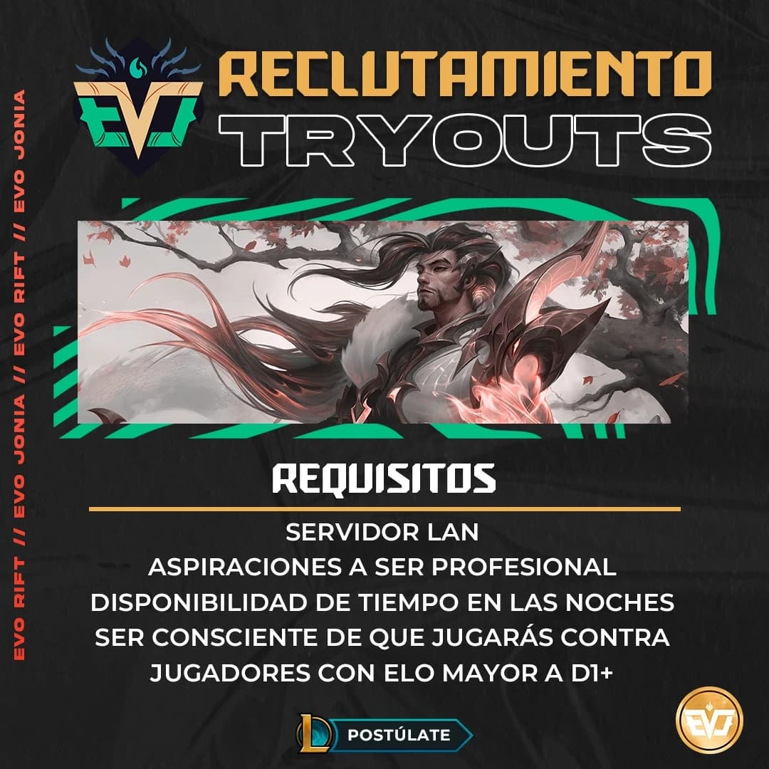 Redes sociales · EVO Rift