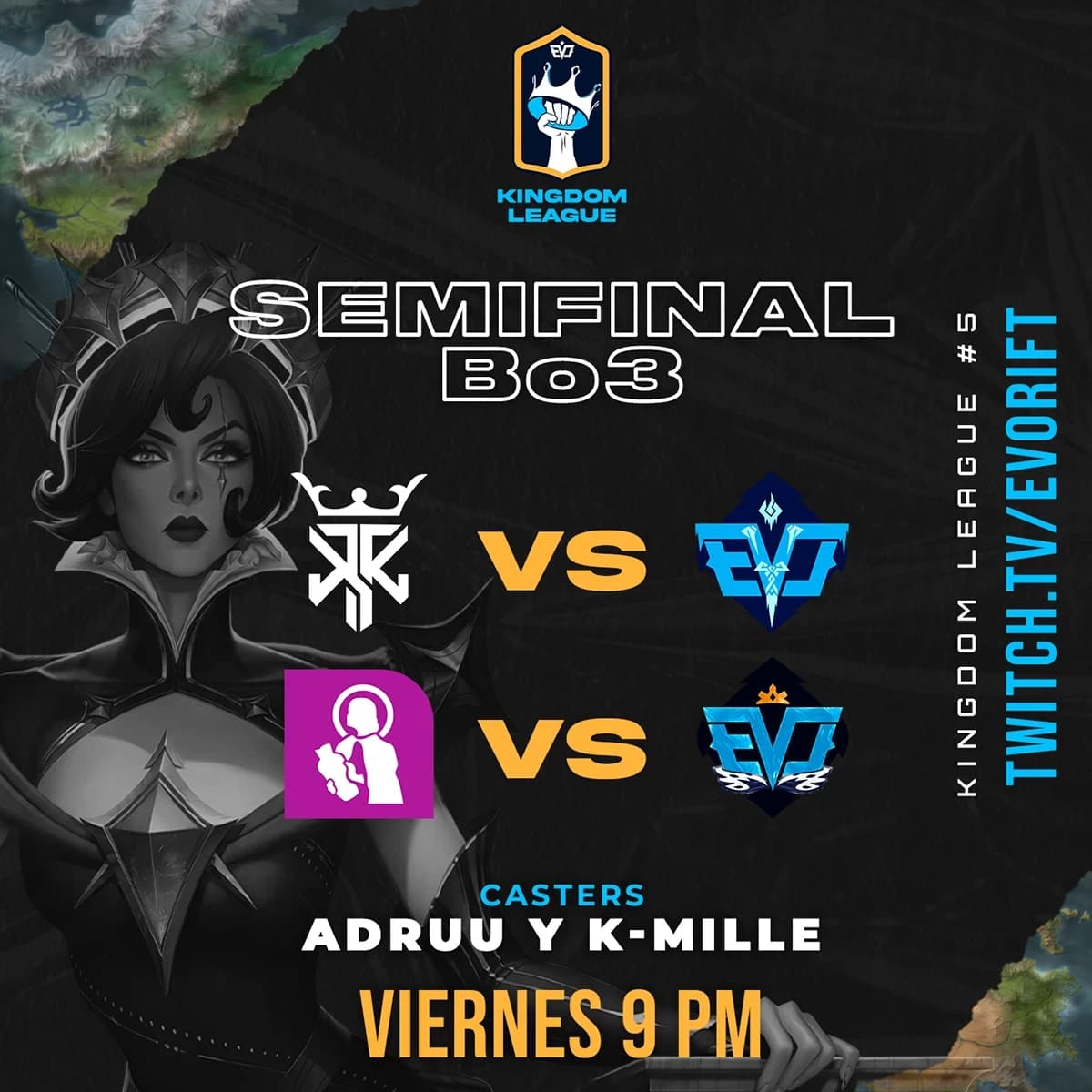 Redes sociales · EVO Rift