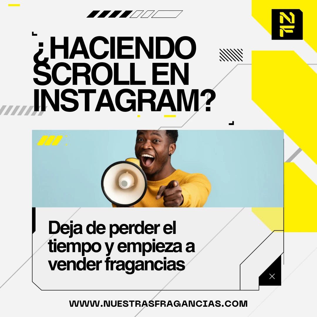 Redes sociales · Nuestras Fragancias