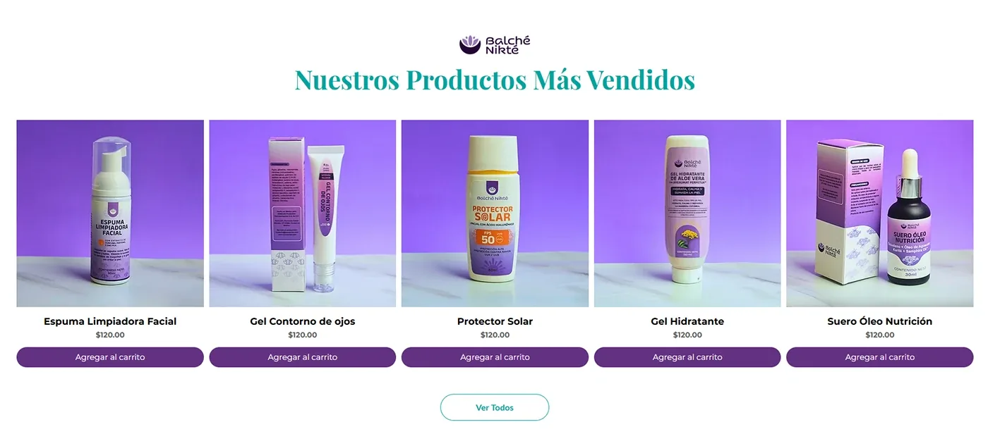 Tienda en línea · Balché Nikté