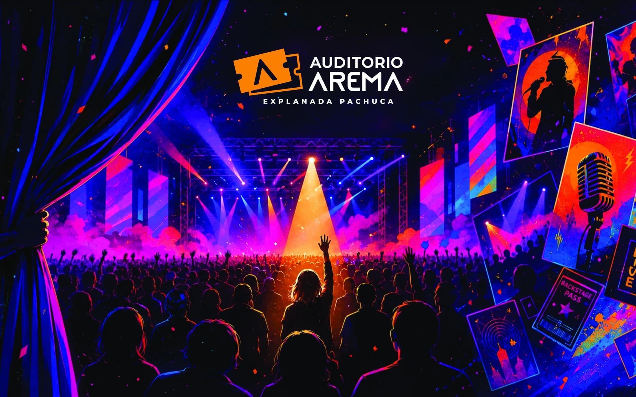 Vaso impreso · Auditorio Arema