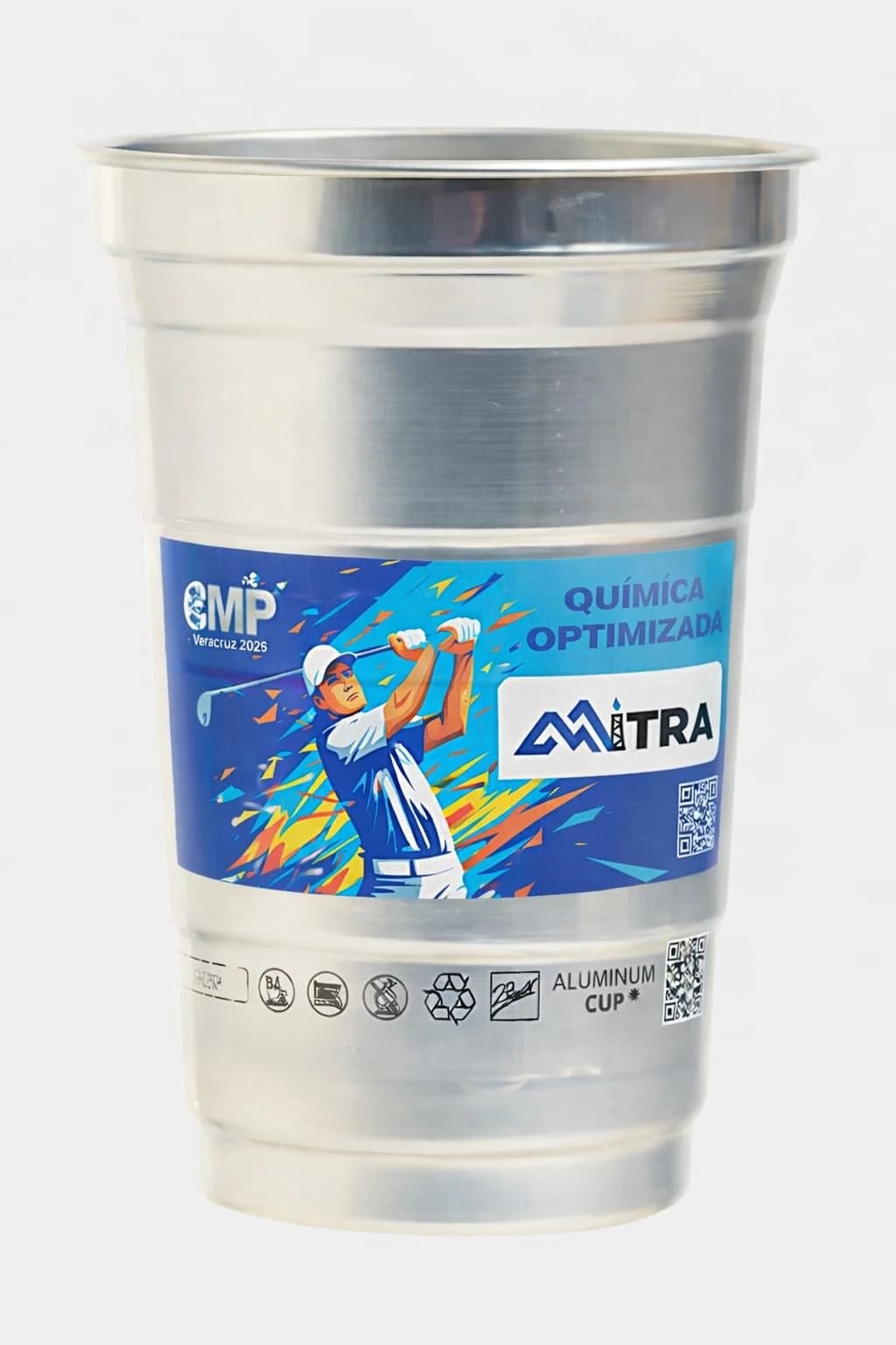 Vaso de aluminio · EMP · Mitra