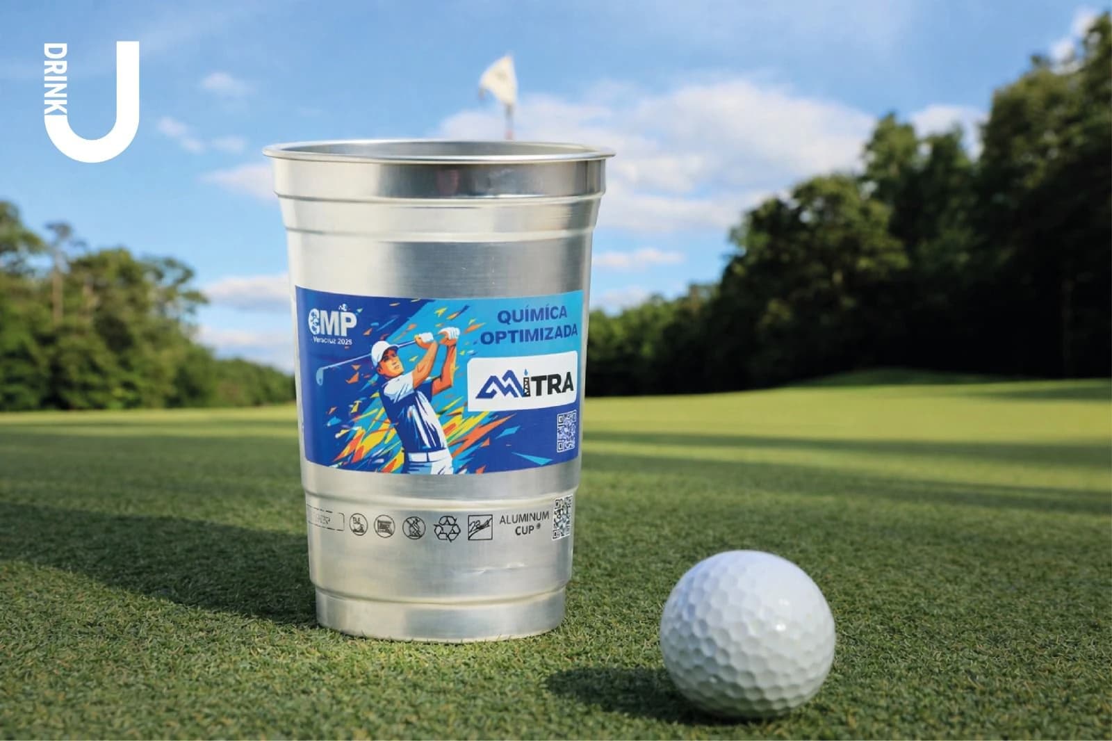Vaso de aluminio · EMP · Mitra
