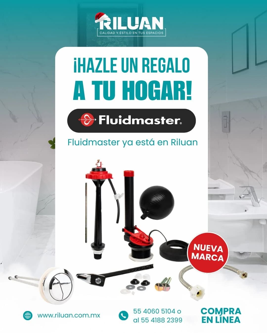 Redes sociales · Comercializadora Riluan